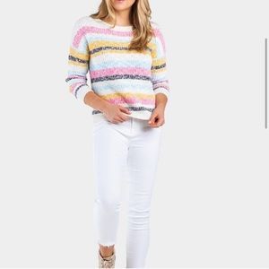Harper Heritage striped sweater size S